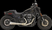 Bassani Xhaust 2-into-1 Road Rage III Exhaust System for 2018-2025 Harley-Davidson Stainless 49 State Each