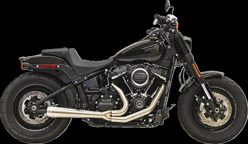 Bassani Xhaust 2-into-1 Road Rage III Exhaust System for 2018-2025 Harley-Davidson Stainless 49 State Each