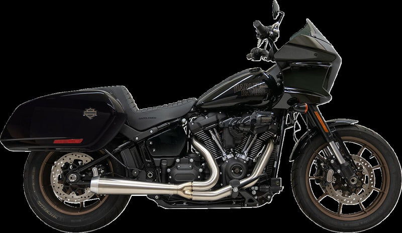 Bassani Xhaust 2-into-1 Road Rage III Exhaust System for 2018-2024 Harley-Davidson Stainless 49 State