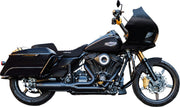 S&S Cycle 2-into-1 Qualifier Exhaust System for 2017-2025 Harley-Davidson Guardian Black Race Stainless Steel