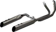 Khrome Werks 2-into-2 Dominator Exhaust System for 2017-2026 Harley-Davidson Eclipse® Black #201525