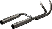 Khrome Werks 2-into-2 Dominator Exhaust System for 2017-2026 Harley-Davidson Eclipse® Black