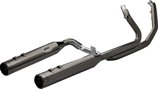 Khrome Werks 2-into-2 Dominator Exhaust System for 2017-2026 Harley-Davidson Eclipse® Black