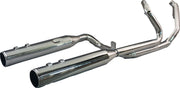 Khrome Werks 2-into-2 Dominator Exhaust System for 2017-2026 Harley-Davidson Chrome Silver