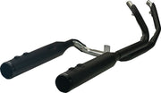 Khrome Werks 2-into-2 Dominator Exhaust System for 2017-2026 Harley-Davidson Black