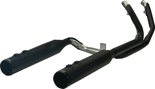 Khrome Werks 2-into-2 Dominator Exhaust System for 2017-2026 Harley-Davidson Black