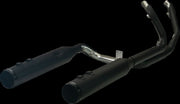 Khrome Werks 2-into-2 Dominator Exhaust System for 2009-2016 Harley-Davidson Black