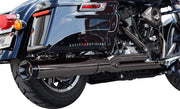 S&S Cycle 2-into-1 Sidewinder® Exhaust System for 2017-2024 Harley-Davidson Lava Chrome 50 State #550-1123