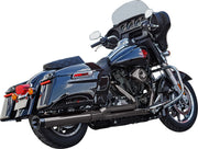 S&S Cycle 2-into-1 Sidewinder® Exhaust System for 2017-2024 Harley-Davidson Lava Chrome 50 State #550-1123