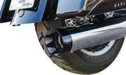 S&S Cycle 2-into-1 Sidewinder Exhaust System for 2017-2025 Harley-Davidson Chrome Silver 50 State Each