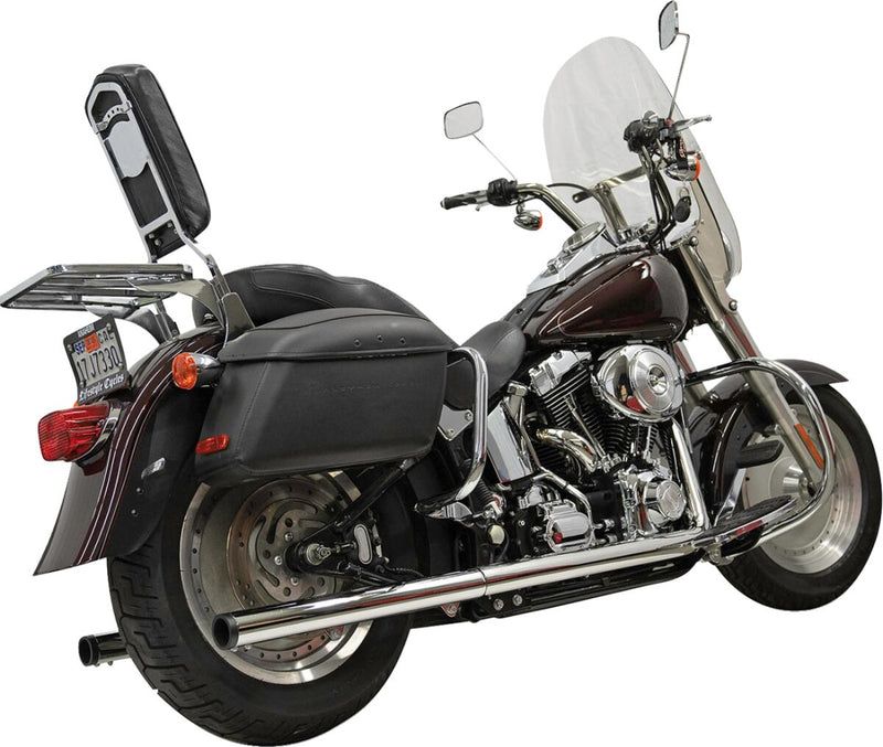 Bassani Xhaust 2-into-2 True Dual Drag Pipe Exhaust System for 1986-2017 Harley-Davidson Drag Pipes