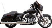 S&S Cycle 2-into-1 Sidewinder Exhaust System for 2007-2016 Harley-Davidson Chrome Show Chrome 50 State #550-0771
