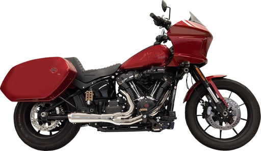 Bassani Xhaust 2-into-1 Ripper Exhaust System for 2021-2025 Harley-Davidson Chrome Short