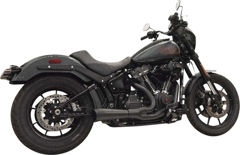 Bassani Xhaust 2-into-1 The Ripper Exhaust System for 2018-2025 Harley-Davidson Chrome Short 49 State