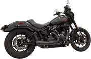 Bassani Xhaust 2-into-1 The Ripper Exhaust System for 2018-2025 Harley-Davidson Black Short 49 State