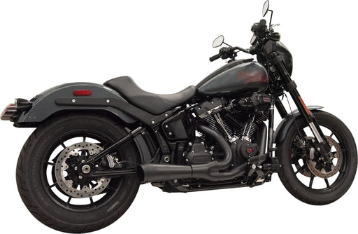 Bassani Xhaust 2-into-1 The Ripper Exhaust System for 2018-2025 Harley-Davidson Black Short 49 State