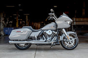 S&S Cycle 2-into-1 GNX Exhaust System for 2017-2025 Harley-Davidson Chrome Silver 49 State #550-1170