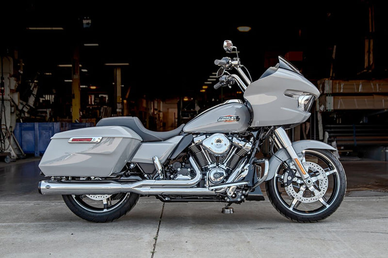 S&S Cycle 2-into-1 GNX Exhaust System for 2017-2025 Harley-Davidson Chrome Silver 49 State #550-1170