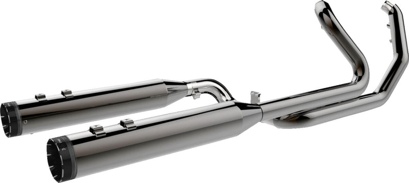 Khrome Werks 2-into-1-into-2 Dominator-SR Exhaust System for 2017-2026 Harley-Davidson Eclipse® #201810A-SR