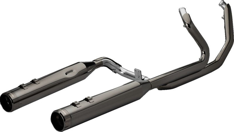 Khrome Werks 2-into-1-into-2 Dominator-SR Exhaust System for 2017-2026 Harley-Davidson Eclipse® #201810A-SR