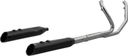 Khrome Werks 2-into-2 Icon-SR Exhaust System for 2017-2026 Harley-Davidson Black #200103-SR