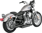 3" Round Twin Slash Slip-On Mufflers