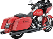 Vance & Hines Hi-Output Slip-ons NON-PCX In Black for Harley-Davidson 1995-2016 Touring Motorcycles