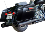 S&S Cycle Black Performance Mufflers w/Black Thruster End Cap for 2015-2017 Harley-Davidson Trike and 1995-2016 Harley-Davidson Touring Models