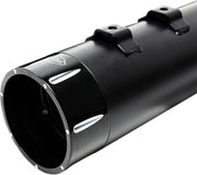 S&S Cycle Black Performance Mufflers w/Contrast Cut Tracer End Cap for 2015-2017 Harley-Davidson Trike and 1995-2016 Harley-Davidson Touring Models #550-0625