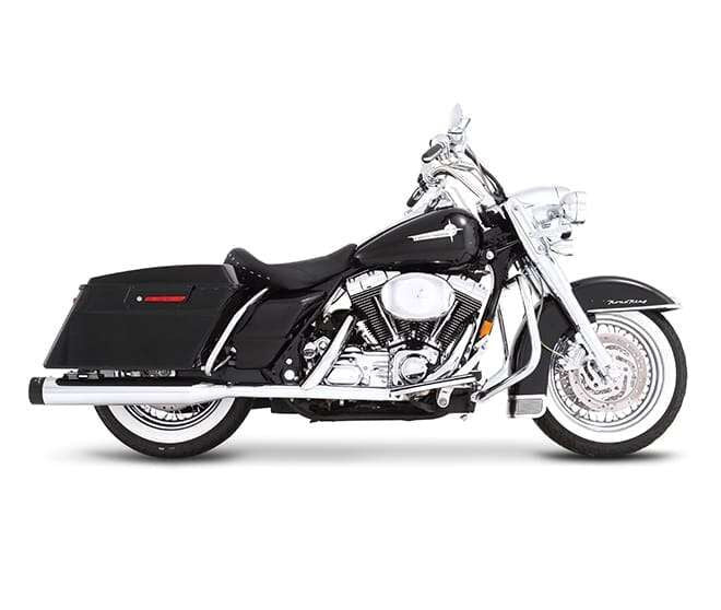 Muffler Slip-On 4" Duals for Touring Classic, Touring Chrome #500-0102