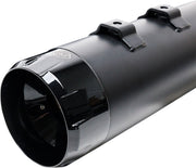 S&S Cycle Hi-Temp Black Ceramic 4-1/2 in. Mk45 Slip-On Mufflers w/Black Thruster End Caps for 2017-2026 Harley-Davidson Touring Models