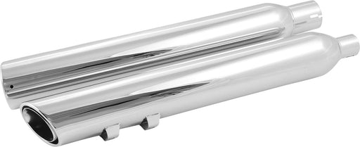 Cobra 909 Uppercut Slip-On Mufflers for 2017-2026 Harley-Davidson Upper Cut Chrome Silver Pair