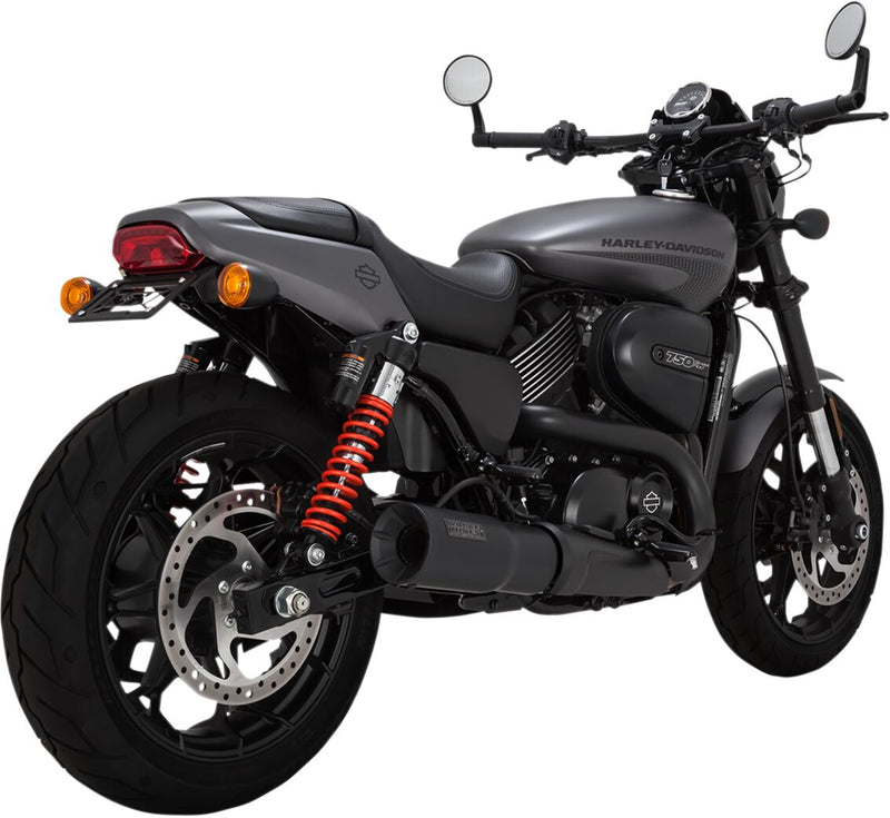 Vance & Hines Hi-Output Slip-on In Black For 2015-2020 Street & Street Rod Models #47943
