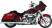 Muffler Slip-On 4" Duals for Touring Touring Chrome #800-0106C-ECB