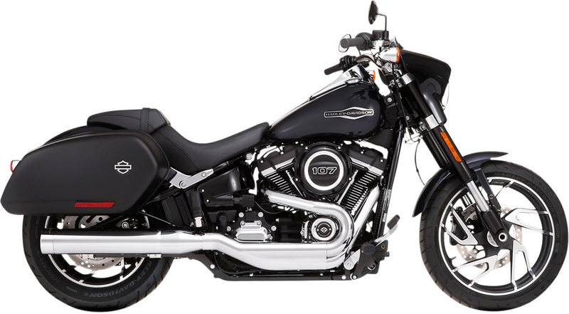 Muffler Slip-On 4" for Softail Sport Glide Softail Chrome Fitment Harley-Davidson