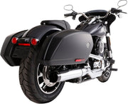Muffler Slip-On 4" for Softail Sport Glide Softail Chrome