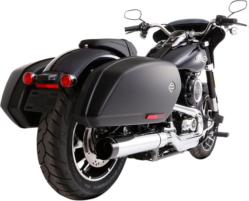 Muffler Slip-On 4" for Softail Sport Glide Softail Chrome