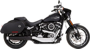 Muffler Slip-On 4" for Softail Sport Glide Softail Black Fitment Harley-Davidson #500-1231C