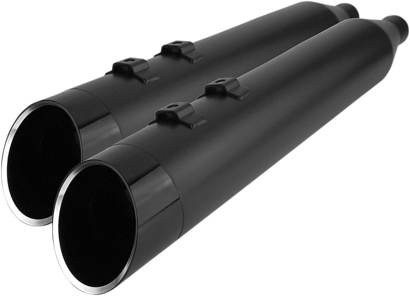 Khrome Werks Black 4.5 in. Edge HP-Plus Slip-On Muffler for 1996-2016 Harley-Davidson Touring Motorcycles