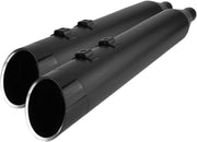 Khrome Werks Black 4.5 in. Edge HP-Plus Slip-On Muffler for 1996-2016 Harley-Davidson Touring Motorcycles