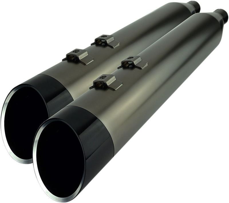 Khrome Werks Edge HP-Plus Slip-On Muffler for 2017-2026 Harley-Davidson Touring Motorcycles