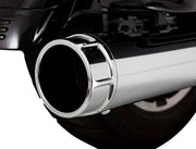Vance & Hines 450 Torquer Slip-Ons NON-PCX in Chrome For 2017-2024 Touring Models #16674