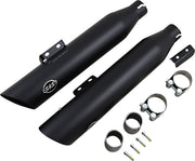S&S Cycle Slash Cut 50 State Slip On Muffler for 2018-2024 Harley-Davidson Softail