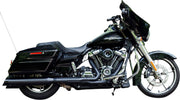 S&S Cycle 4-1/2" MK45 Cutlass Performance Mufflers for 2017-2025 Harley-Davidson Black