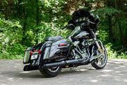S&S Cycle 4-1/2" MK45 Cutlass Performance Mufflers for 2017-2025 Harley-Davidson Black #550-1010