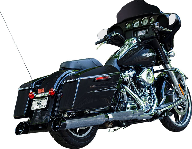 S&S Cycle 4-1/2" MK45 Cutlass Performance Mufflers for 2017-2025 Harley-Davidson Chrome Each