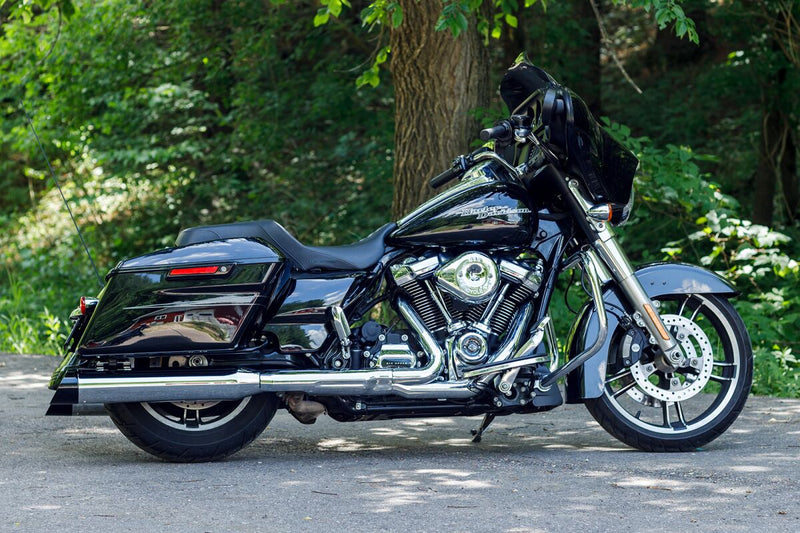 S&S Cycle 4-1/2" MK45 Cutlass Performance Mufflers for 2017-2025 Harley-Davidson Chrome Each
