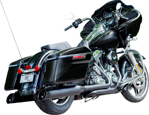 S&S Cycle 4-1/2" MK45 Cutlass Performance Mufflers for 1995-2016 Harley-Davidson Black