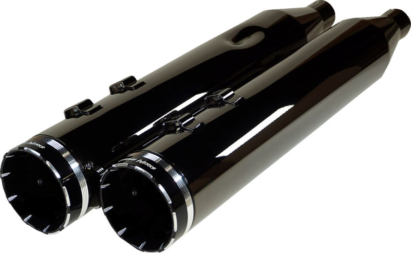Khrome Werks 4.50" HP-Plus Eclipse Muffler With Tracer Tip for 2017-2026 Harley-Davidson Touring Motorcycles