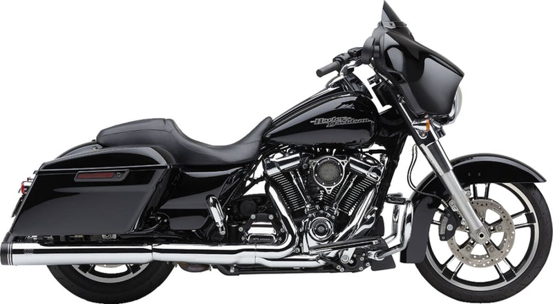 Cobra Muffler Gen 2 4 Inch Neighbour Haters Slip-Ons In Chrome For Harley-Davidson 2017-2024 Touring Models